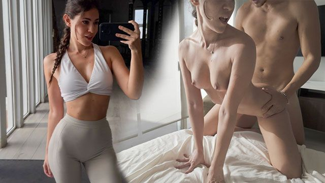 Personel Trainer ile İlişkisini Bir Üst Seviyeye Taşıyıp Ona Bedenini Tattırıyor